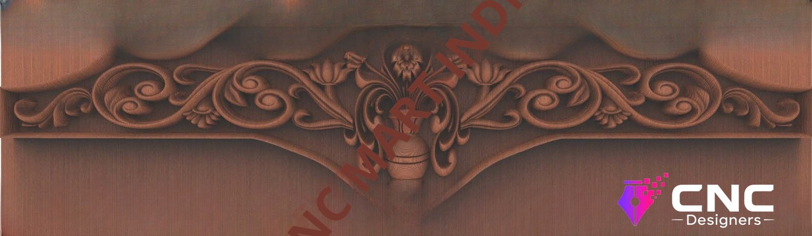 Beds & Sofa - BS-60 Divine Carved Relief CNC Design